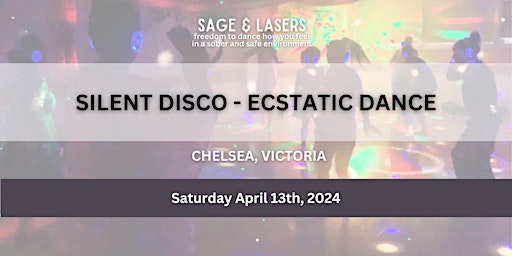 SILENT DISCO - Ecstatic Dance - CHELSEA, VIC primary image