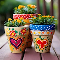 Spring Blossoms: Paint Your Own Planter primary image