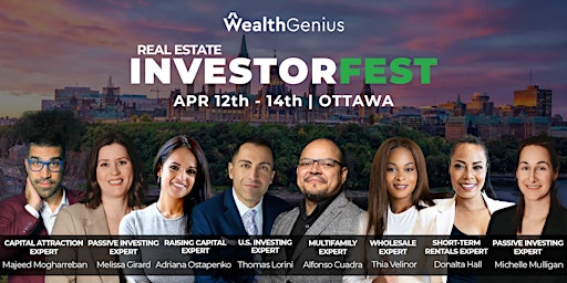 Image principale de WealthGenius Real Estate InvestorFest - Ottawa ON [041224]