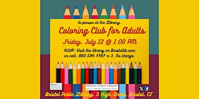 Image principale de Coloring Club for Adults