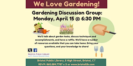 Gardening Discussion Group  primärbild