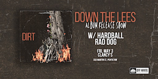 Primaire afbeelding van Down The Lees  Album Release Show - Penticton