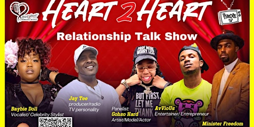 Primaire afbeelding van HEART 2 HEART RELATIONSHIP TALK SHOW