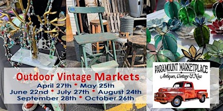 Paramount Marketplace Antiques, Vintage & New Outdoor Vintage Market