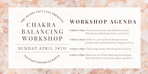 Chakra Balancing Workshop primary image