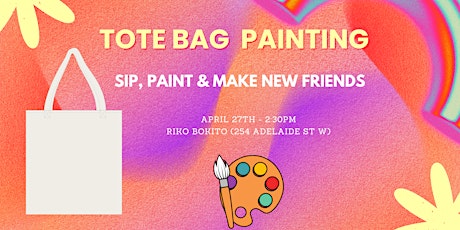 Tote bag painting & network