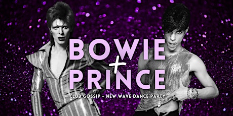 David Bowie and Prince 80s new wave dance party