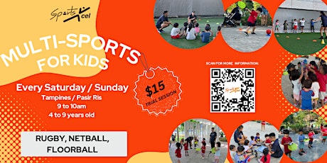 SPORTS FOR KIDS (RUGBY, NETBALL, FLOORBALL)