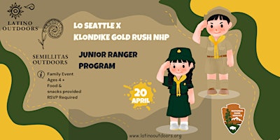 Primaire afbeelding van LO Seattle x Klondike | Gold Rush NHP Semillitas Junior Ranger Program
