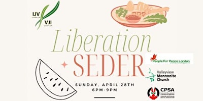 Independent Jewish Voices London-Liberation Seder, April 28 primary image