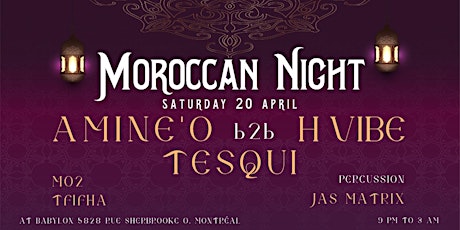 Moroccan Night - Amine'O x H Vibe, Tesqui, Tfifha & MO2