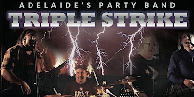 Imagem principal de Triple Strike live at Stein's Taphouse, Friday 5 April 2024 from 8-11pm