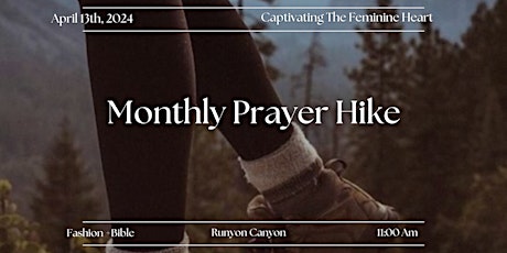 Monthly Prayer Hike