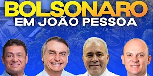 Primaire afbeelding van Bolsonaro em João Pessoa
