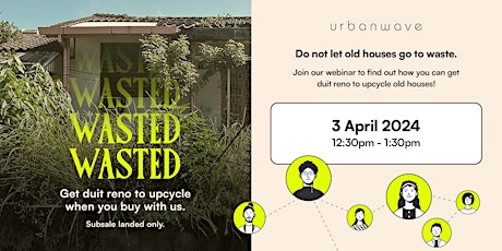 Webinar: Get duit reno to upcycle old houses!