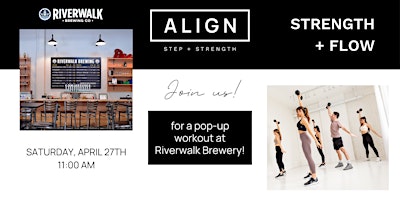 Imagen principal de Strength + Flow POP UP WORKOUT event