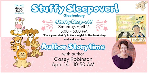 Imagem principal do evento Stuffy Sleepover & Author Storytime!