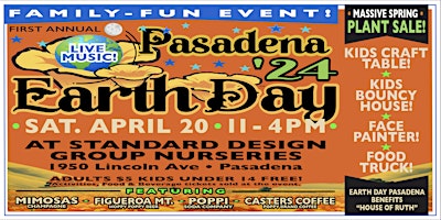 EARTH DAY '24 • PASADENA  primärbild