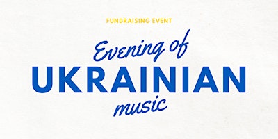 Imagem principal do evento Evening of Ukrainian Music