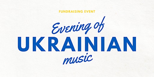 Immagine principale di Evening of Ukrainian Music 