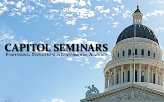 Capitol Seminars Governmental advocacy sessions explained. primary image