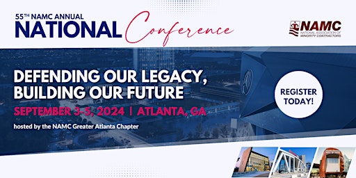 Imagem principal do evento NAMC 55th Annual National Conference - Atlanta, GA