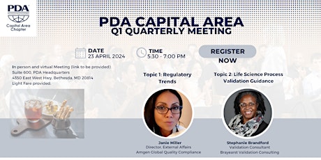 PDA Capital Chapter Q1 Quarterly Meeting