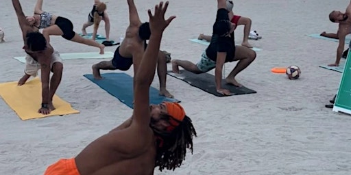 Imagem principal do evento RSVP through SweatPals: Muscle Beach Yoga