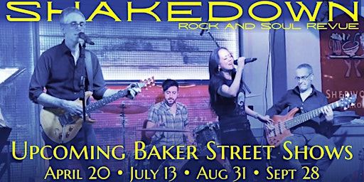 Shakedown Live at  Baker Street Pub & Grill - April primary image