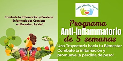 Apaga la  Inflamacion y Enciende tu Salud primary image