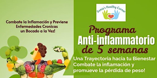 Immagine principale di Apaga la  Inflamacion y Enciende tu Salud 