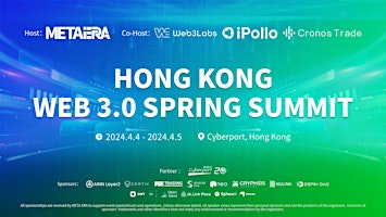 Hauptbild für HONG KONG WEB 3.0 SPRING SUMMIT