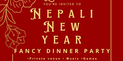 Nepali New Year Fancy Dinner Party primary image