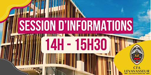 Primaire afbeelding van Session d'informations