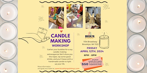 Imagem principal do evento Candle Making Workshop