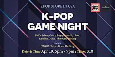 K-Pop Game Night primary image