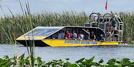 Copy of 60 min. Everglades Airboat ride & pick-up ,small group +pro guide