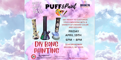 Imagem principal de Puff & Paint - Paint Your Very Own Ceramic Bong