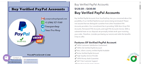 Buy Verified PayPal Accounts - 100% safe & secured