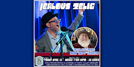 Jealous Zelig (Ragtime/Jazz/Soul) with Pappy Leighton at Napa Distillery
