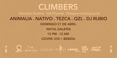 Imagen principal de TERRA CEREMONIAL PRESENTA; CLIMBERS