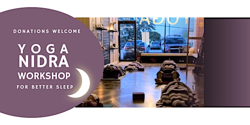 Hauptbild für Yoga Nidra Workshop for Better Sleep