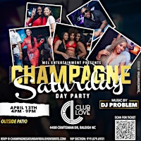 Champagne Saturday Day Party primary image