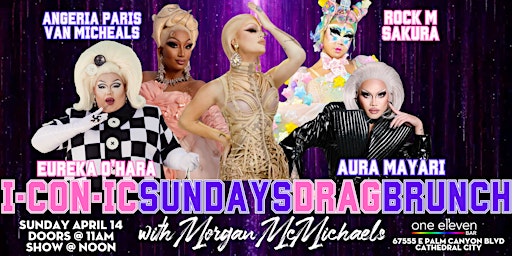 Hauptbild für I·CON·IC Sundays Drag Brunch - April 14th