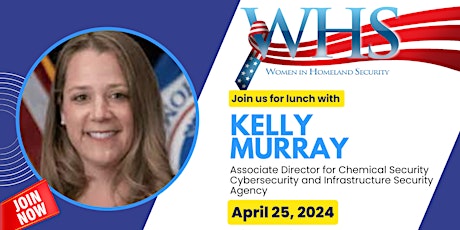 April Luncheon with Kelly Murray, Associate Director for Chemical Security primary image