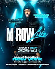 M Row Concert New York April 22nd