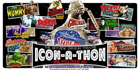 Skyview Drive-in's ICON-A-THON Film Festival