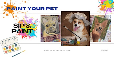 Paint your pet (Sip & Paint) primary image