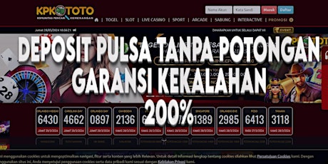 KPKTOTO Login Daftar Bonus New Member 100 Garansi Kekalahan KPKTOTO primary image