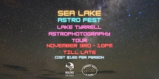 Imagem principal do evento Lake Tyrrell Astrophotography Tour
